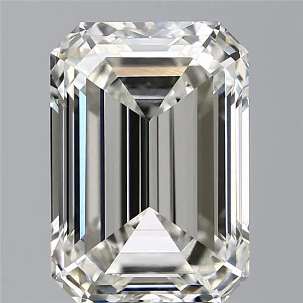 5.10ct Emerald Lab Grown Diamond (Colour G, Clarity VVS2, IGI Certified)