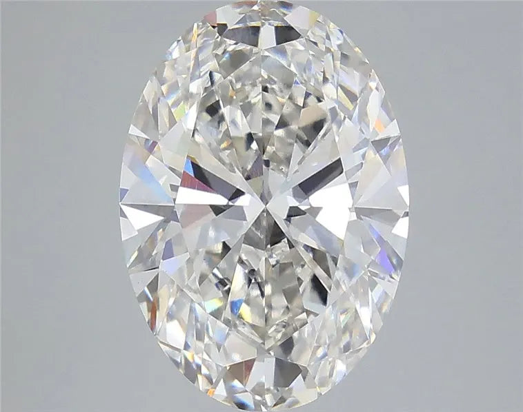 5.34ct Oval Lab Grown Diamond (Colour G, Clarity VS1, IGI Certified)