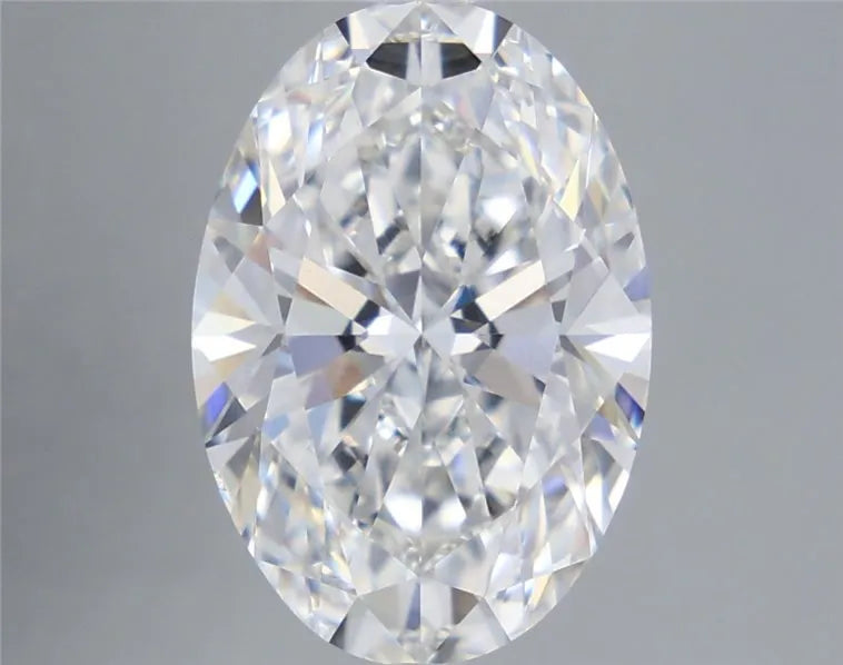 5.41ct Oval Lab Grown Diamond (Colour F, Clarity VS1, IGI Certified)