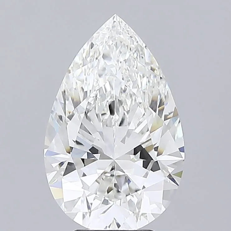 5.52ct Pear Lab Grown Diamond (Colour G, Clarity VVS2, IGI Certified)
