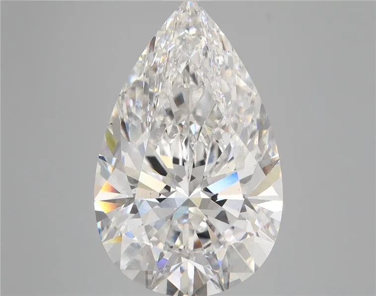 5.56ct Pear Lab Grown Diamond (Colour E, Clarity VS2, IGI Certified)
