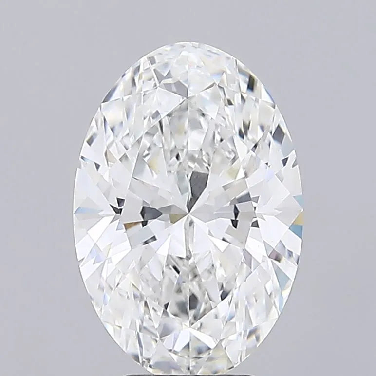 5.57ct Oval Lab Grown Diamond (Colour E, Clarity VS1, IGI Certified)