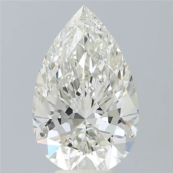 5.62ct Pear Lab Grown Diamond (Colour H, Clarity VS1, IGI Certified)