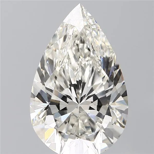 5.70ct Pear Lab Grown Diamond (Colour G, Clarity VS2, IGI Certified)