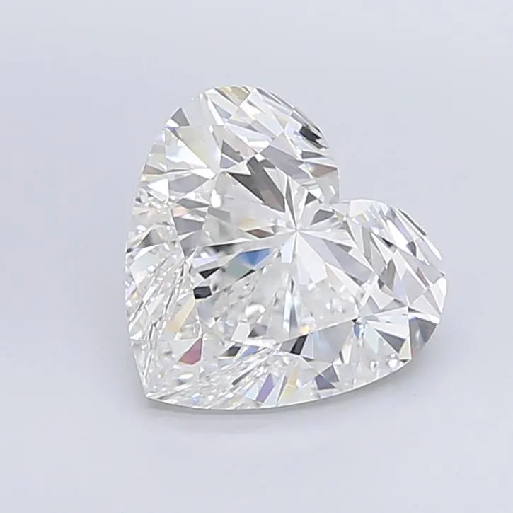 5.79ct Heart Lab Grown Diamond (Colour E, Clarity VVS1, IGI Certified)