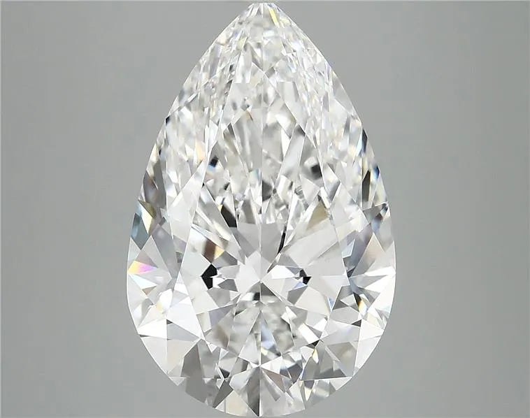5.89ct Pear Lab Grown Diamond (Colour F, Clarity VVS2, IGI Certified)