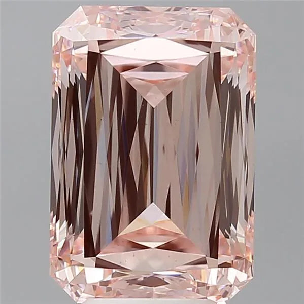 5.91ct Radiant Lab Grown Diamond (Colour Fancy Vivid Pink, Clarity VS1, IGI Certified)