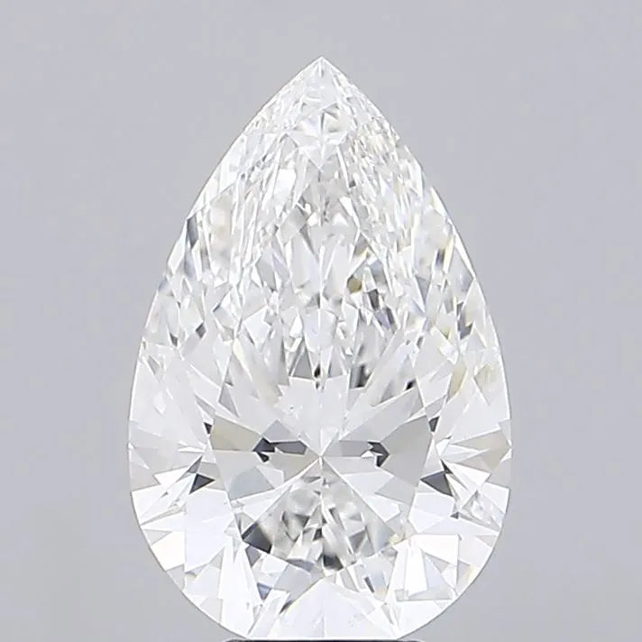 6.04ct Pear Lab Grown Diamond (Colour F, Clarity VVS2, IGI Certified)