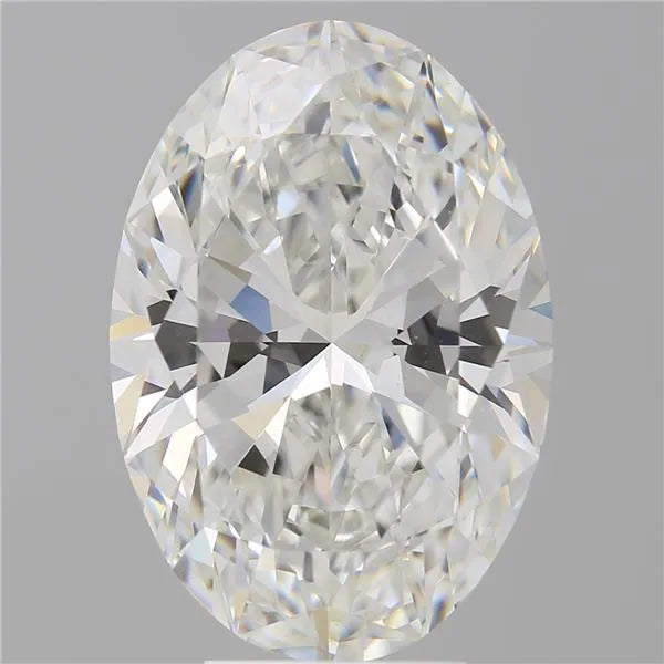 6.05ct Oval Lab Grown Diamond (Colour G, Clarity VVS2, IGI Certified)