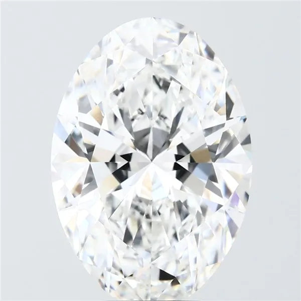 6.08ct Oval Lab Grown Diamond (Colour E, Clarity VVS2, IGI Certified)