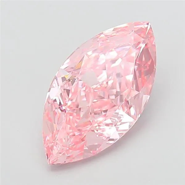 6.09ct Marquise Lab Grown Diamond (Colour Fancy Vivid Pink, Clarity VVS2, IGI Certified)