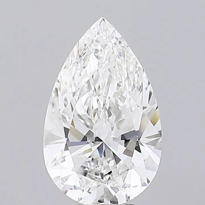 6.45ct Pear Lab Grown Diamond (Colour F, Clarity VVS2, IGI Certified)