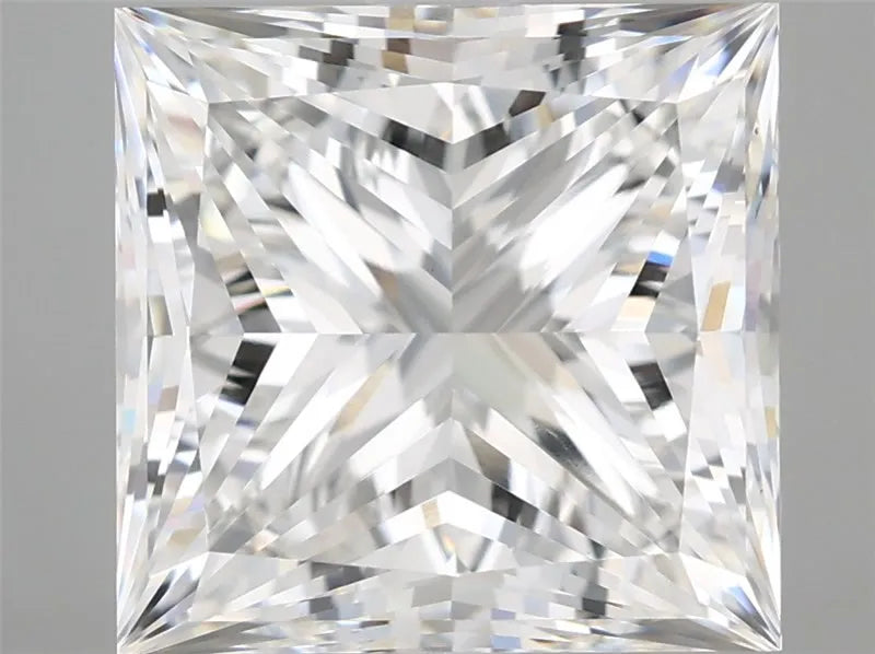 6.51ct Princess Lab Grown Diamond (Colour E, Clarity VVS2, IGI Certified)
