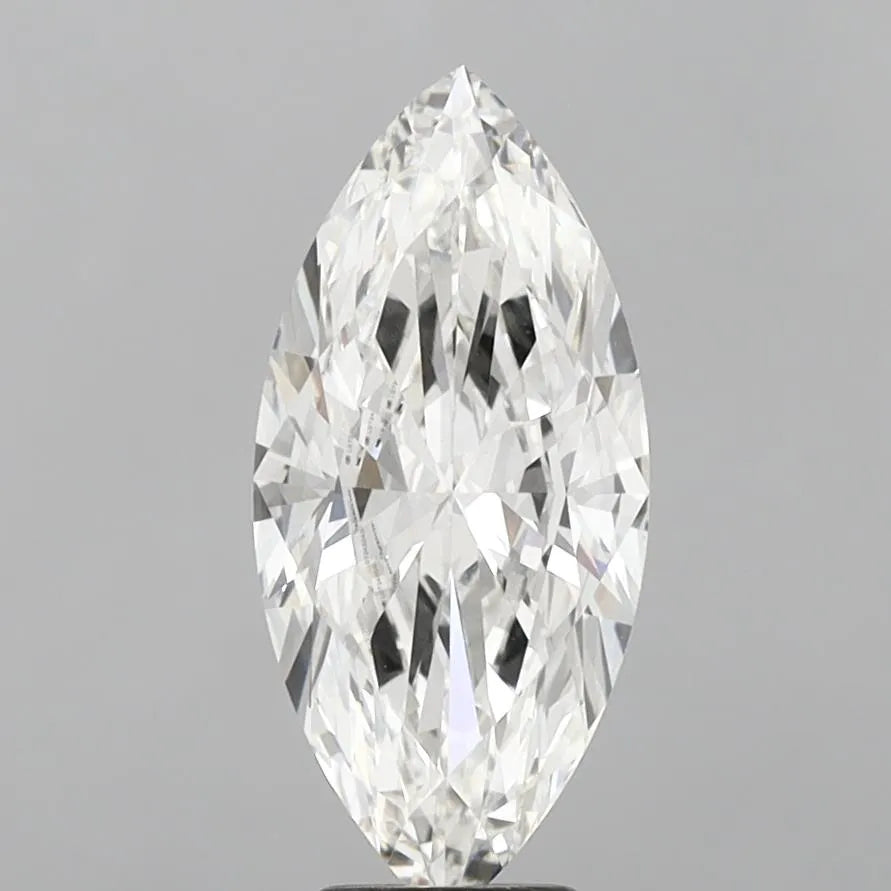 4.05ct Marquise Lab Grown Diamond (Colour G, Clarity VVS2, IGI Certified)