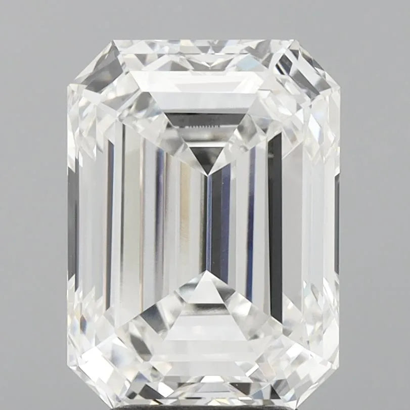 4.48ct Emerald Lab Grown Diamond (Colour F, Clarity VVS2, IGI Certified)