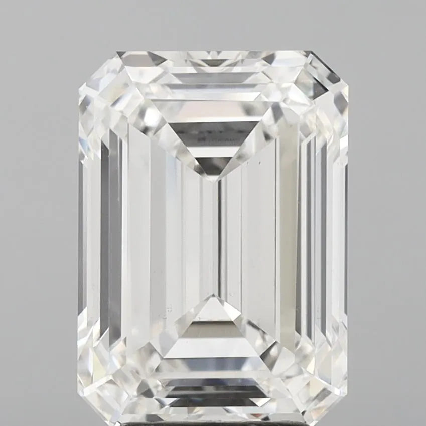 5.05ct Emerald Lab Grown Diamond (Colour F, Clarity VS1, IGI Certified)