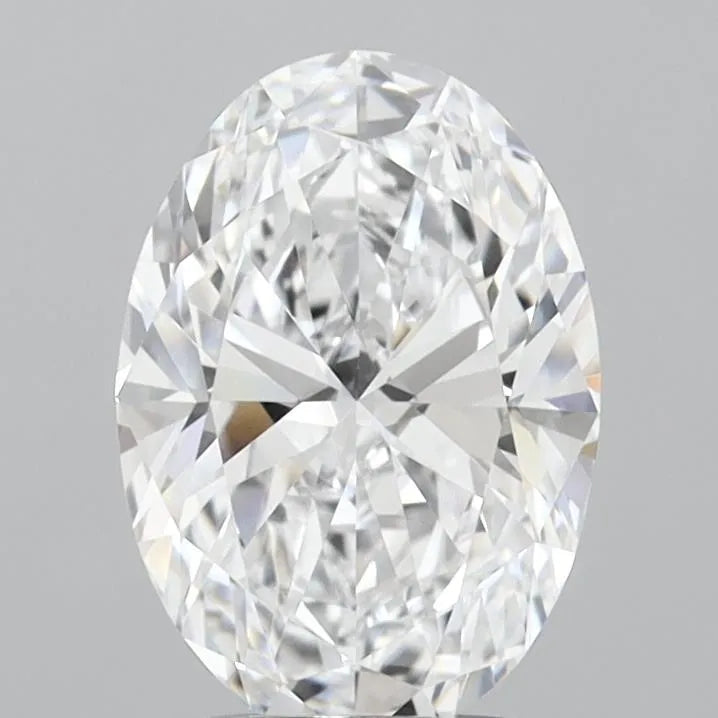 1.93ct Oval Lab Grown Diamond (Colour D, Clarity VVS1, IGI Certified)