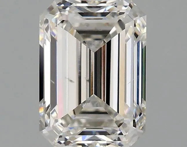 0.96ct Emerald Lab Grown Diamond (Colour G, Clarity SI1, IGI Certified)