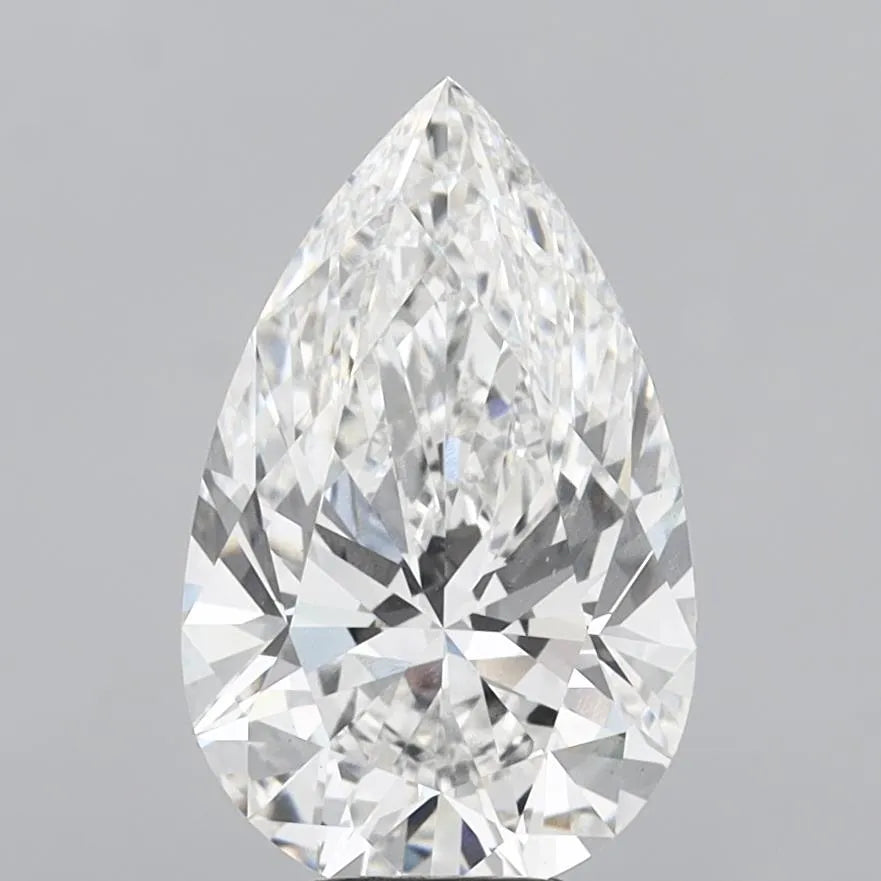 7.04ct Pear Lab Grown Diamond (Colour F, Clarity VS1, IGI Certified)