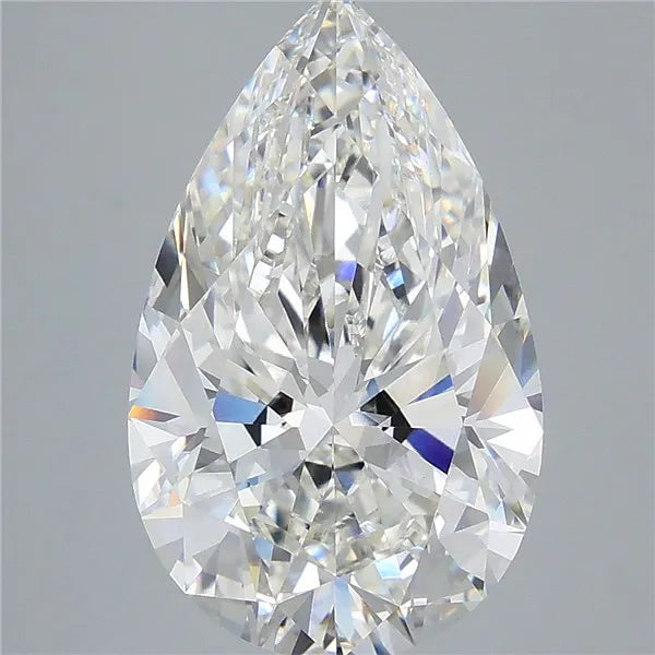 8.09ct Pear Lab Grown Diamond (Colour G, Clarity VVS2, IGI Certified)