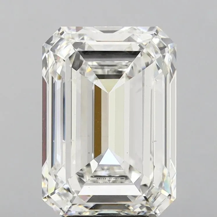 9.04ct Emerald Lab Grown Diamond (Colour F, Clarity VS2, IGI Certified)