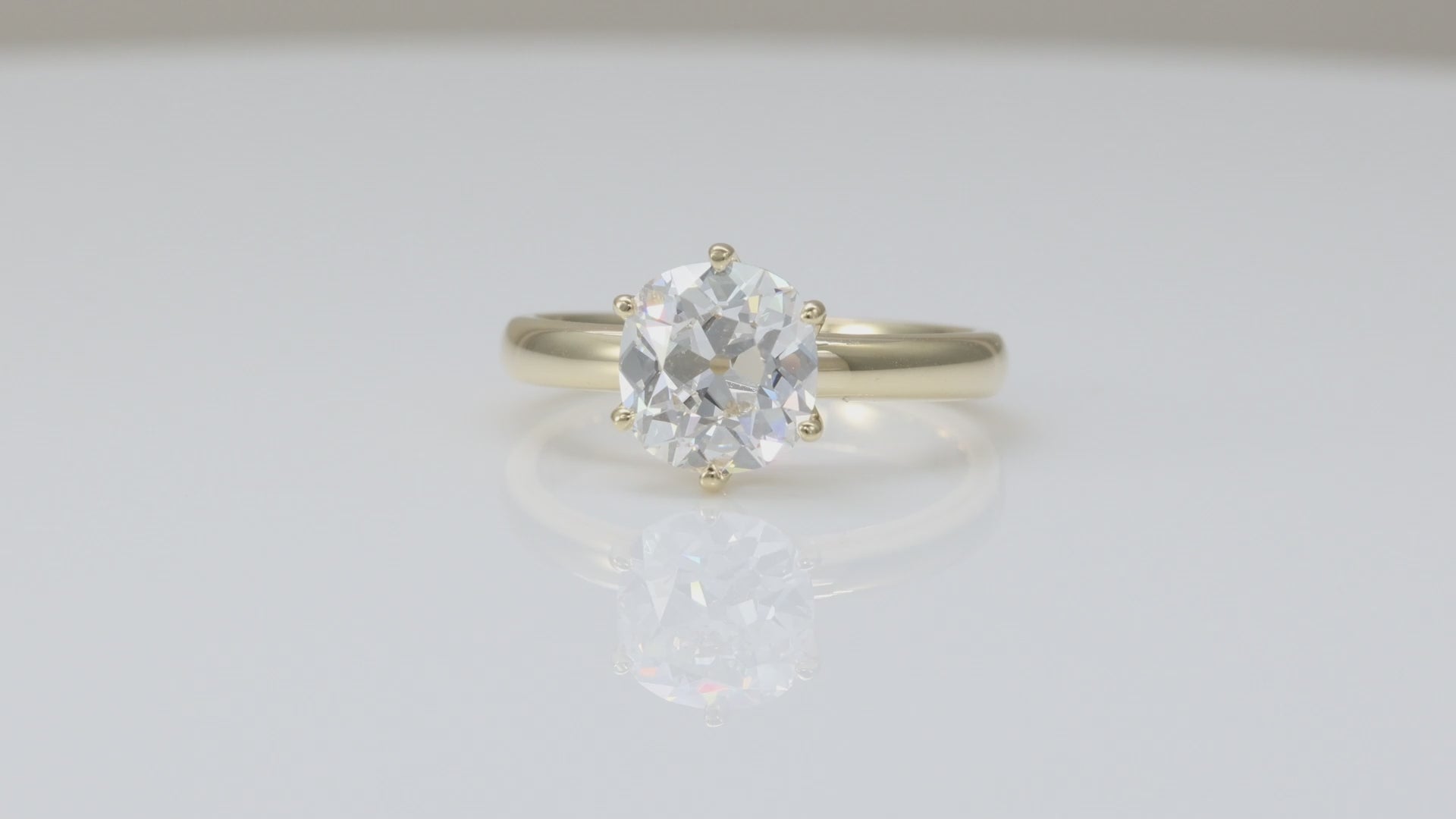 Solitaire Ring - 2.07ct E VVS2 Lab diamond