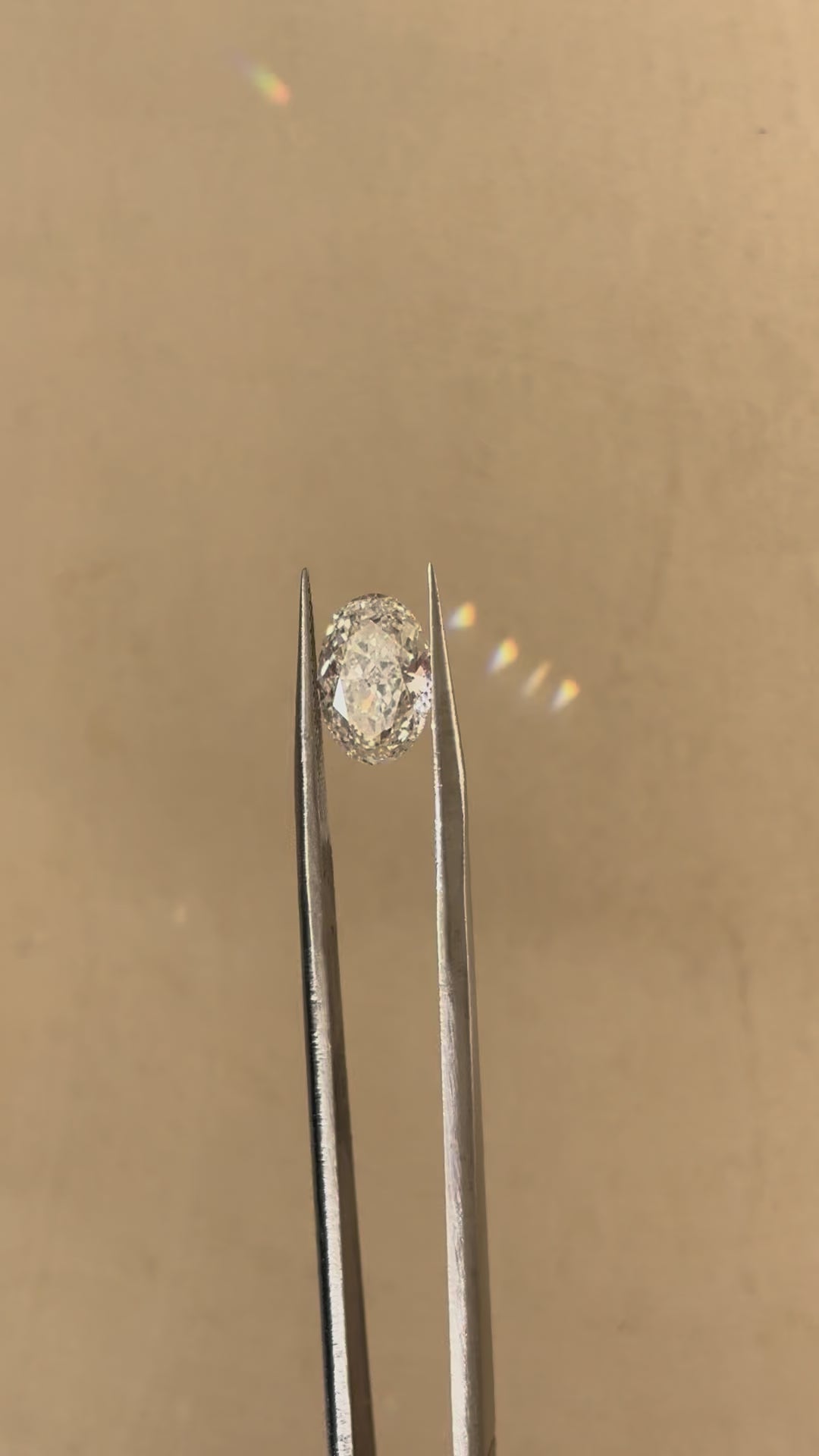 3.00 F VS2 Oval Modified Brilliant - Lab Diamond